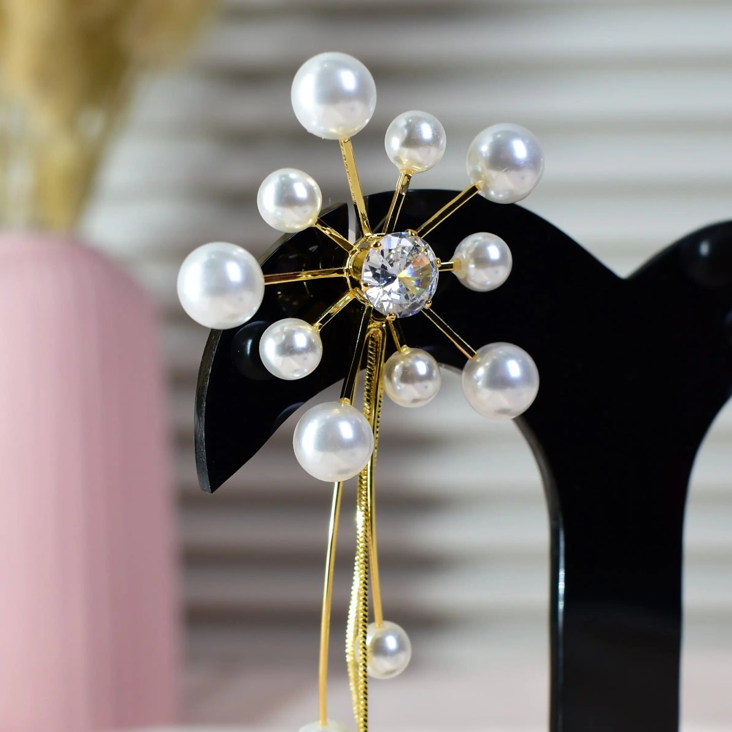 Celeste Pearl Burst Earrings