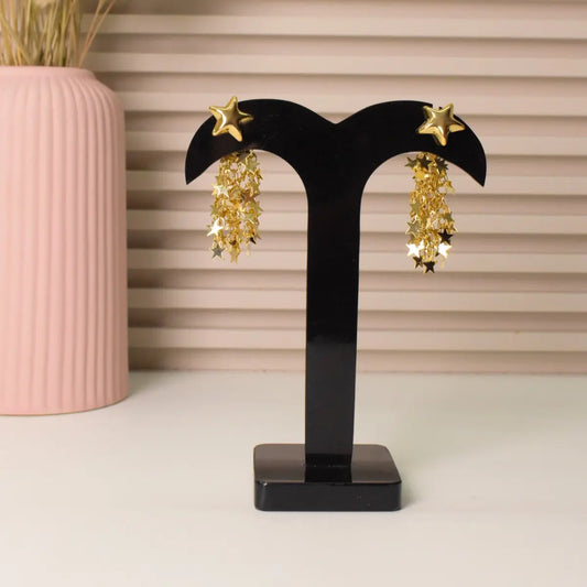 Star Cluster Dangle Earrings