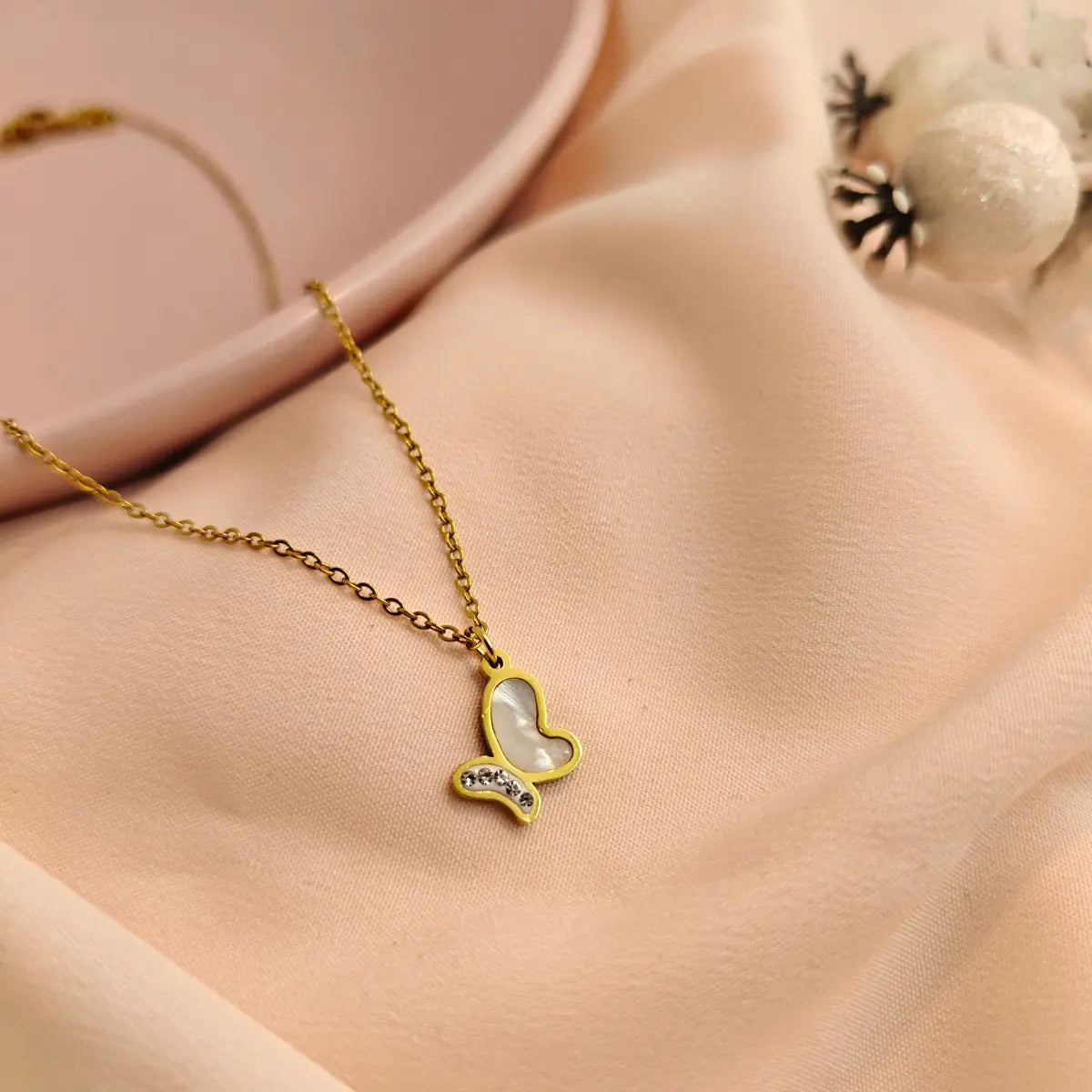 Butterfly Charm Necklace