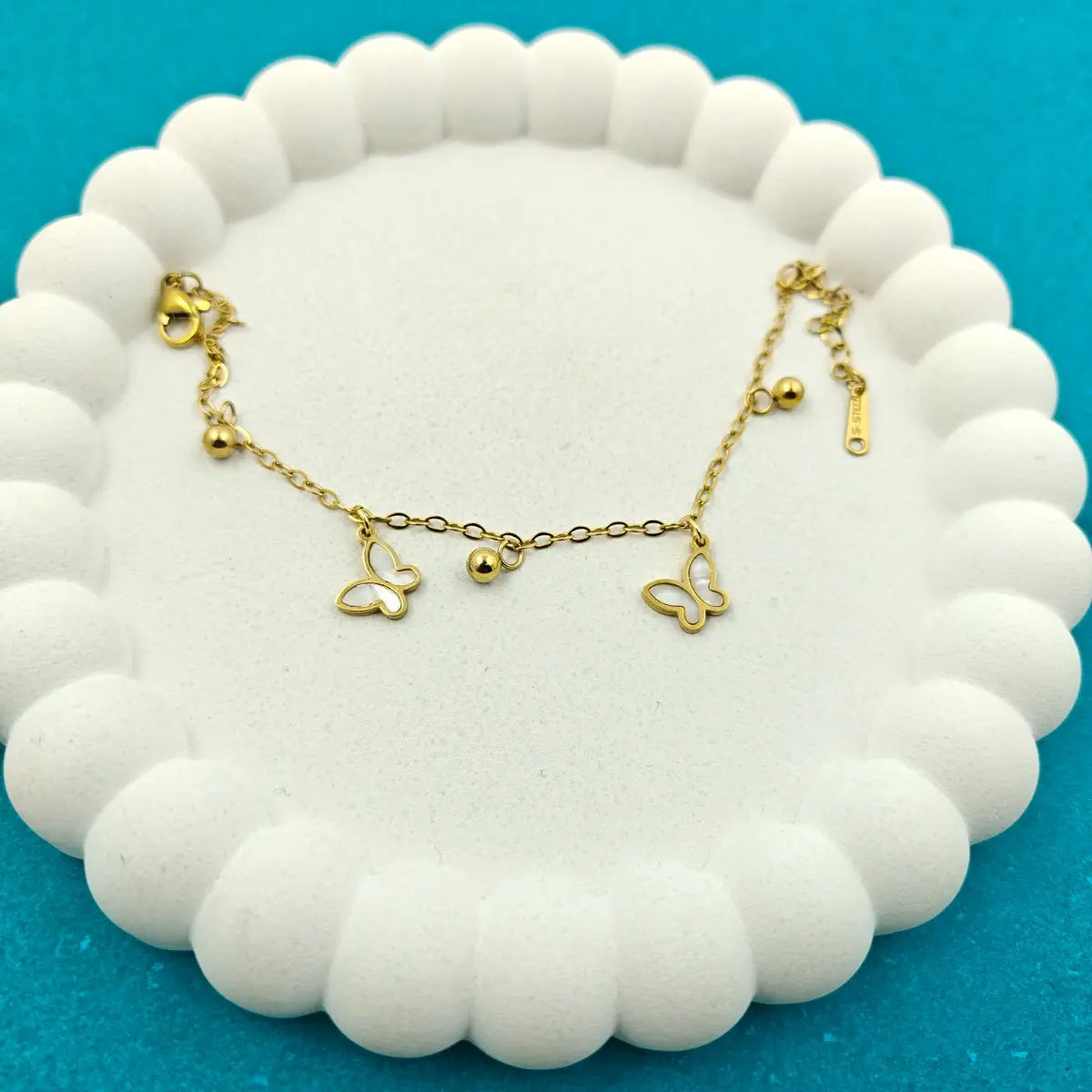 Golden Butterfly Bracelet