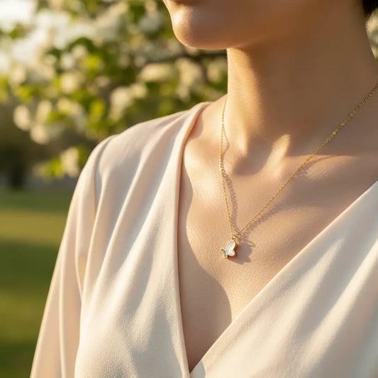 Butterfly Charm Necklace