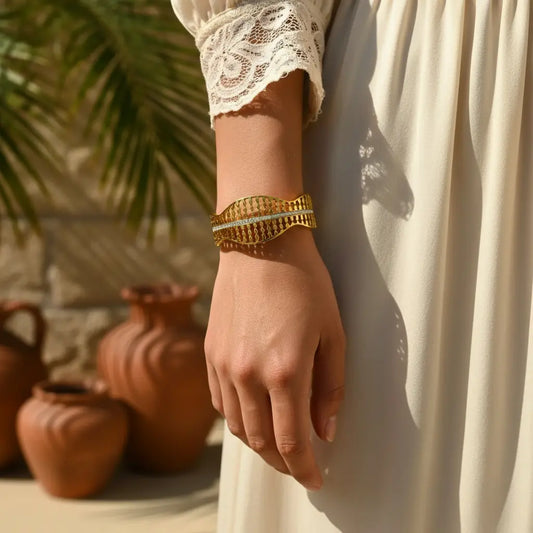 Royal Lattice Bangle