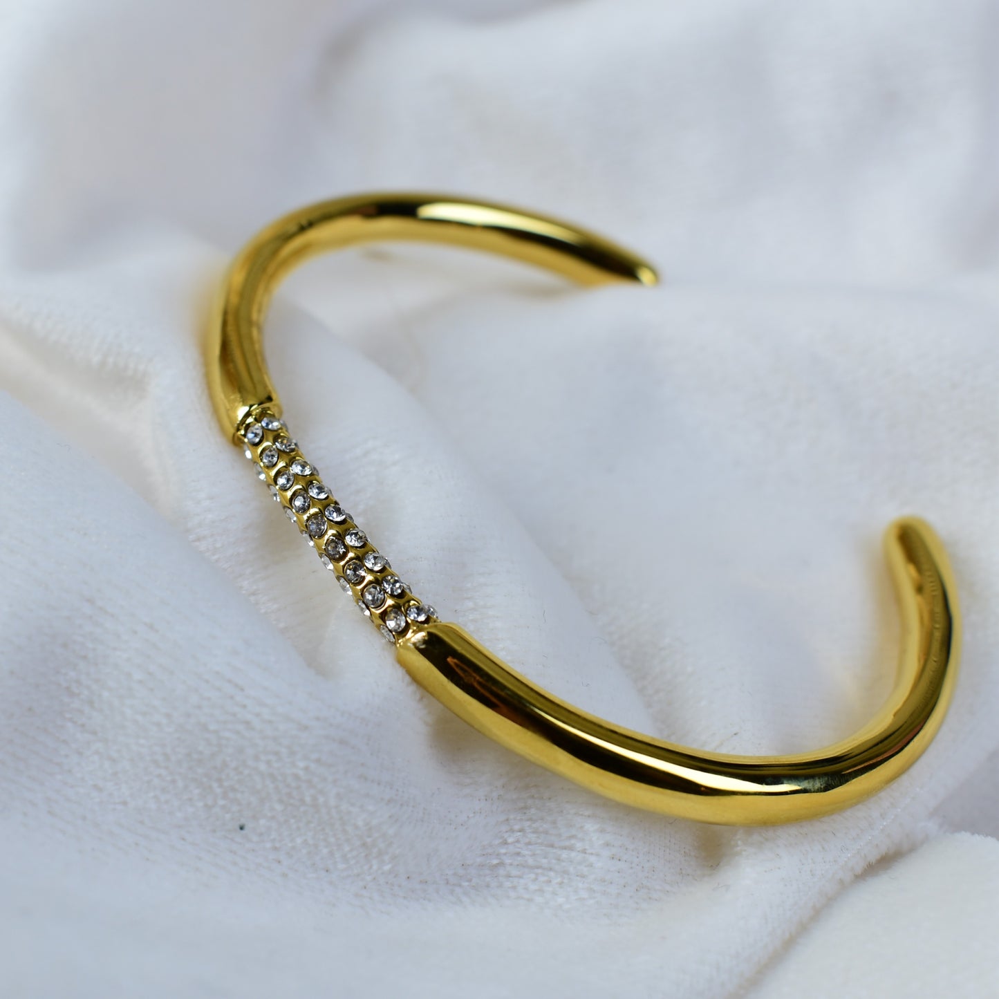 Radiant Arc Cuff Bracelet
