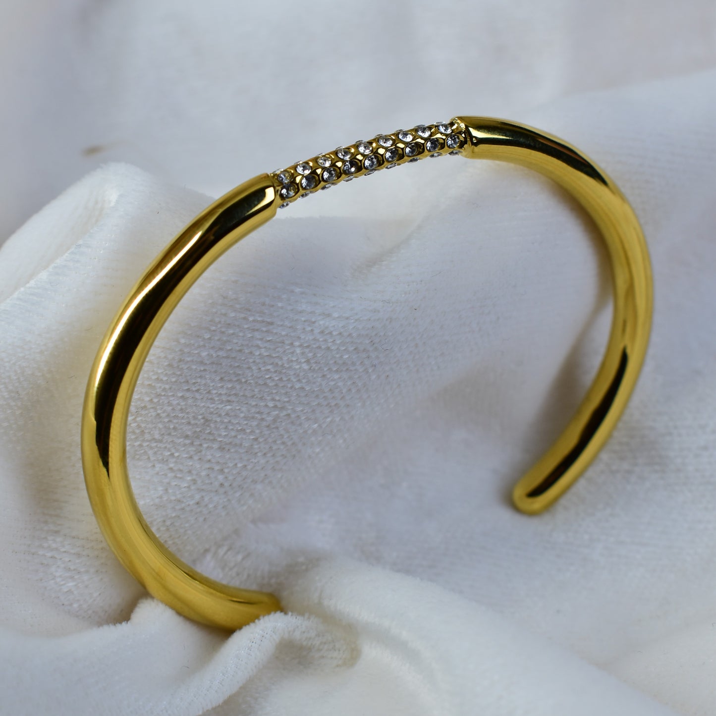 Radiant Arc Cuff Bracelet