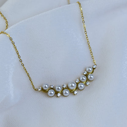 Pearl Cascade Necklace