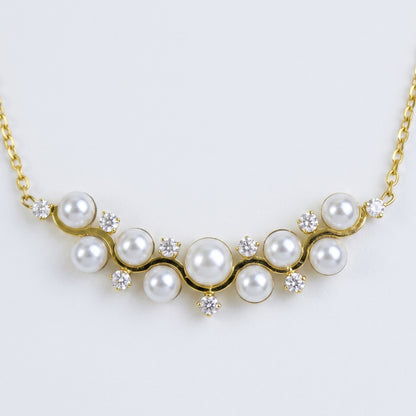 Pearl Cascade Necklace