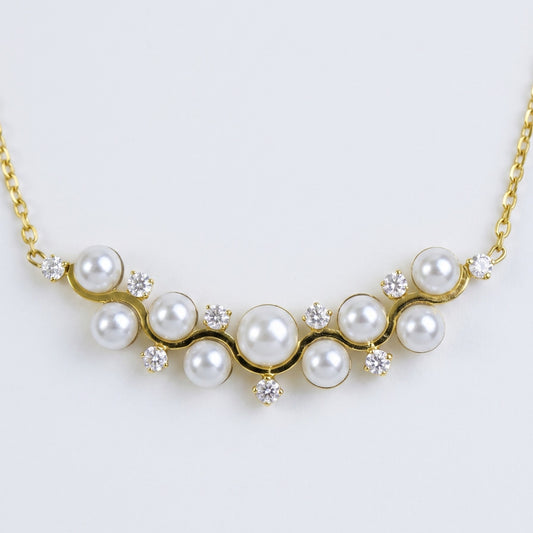 Pearl Cascade Necklace