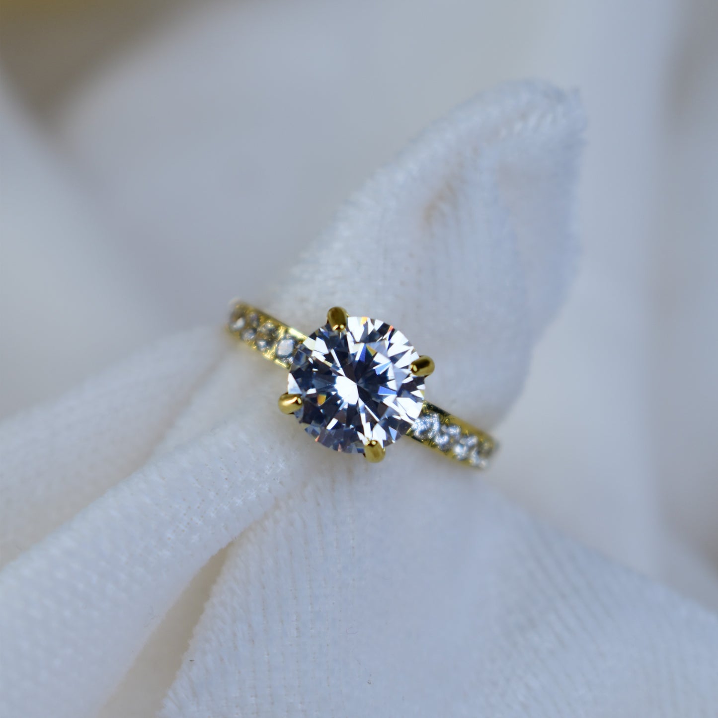 Luxe Solitaire Ring