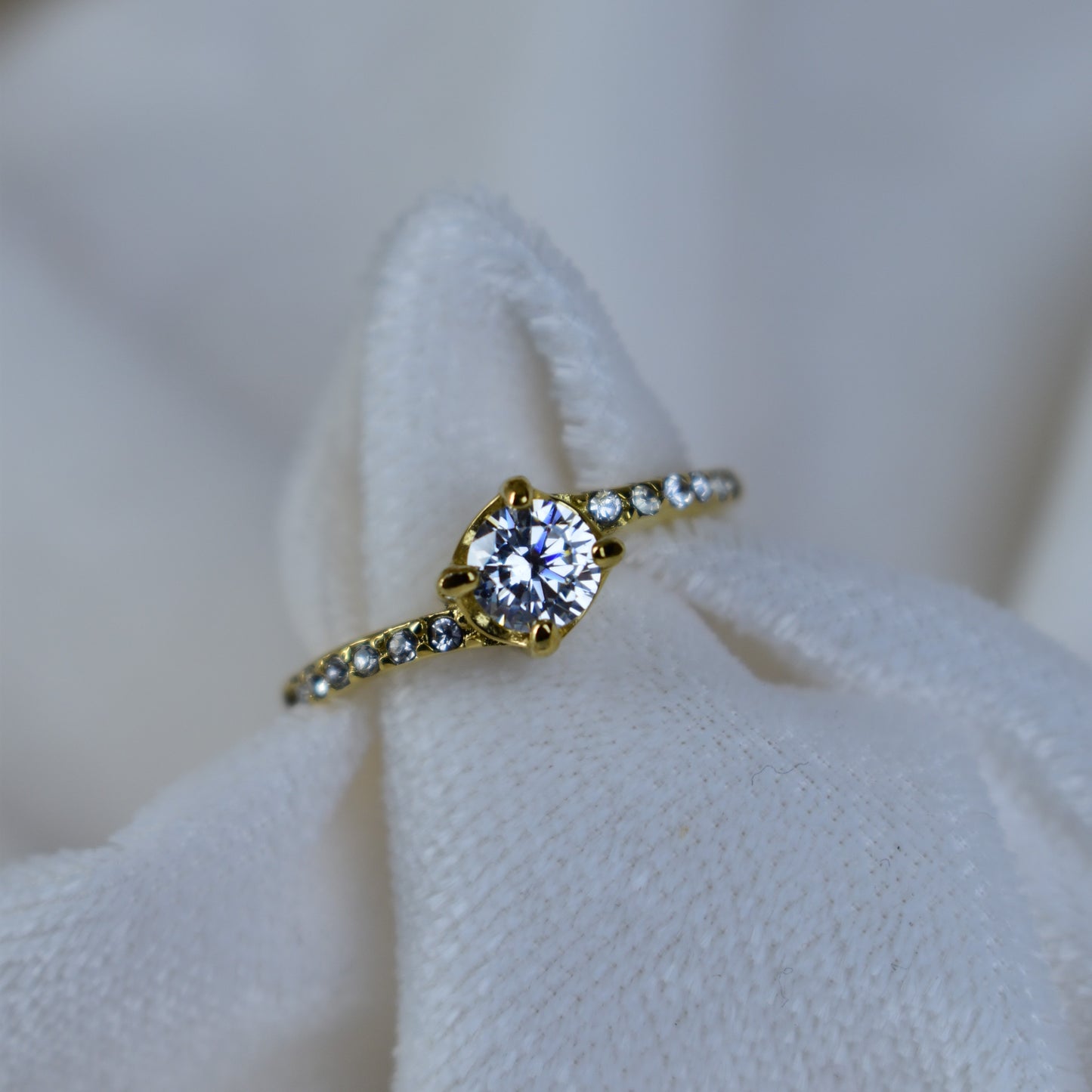 Radiant Solitaire Ring