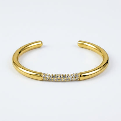 Radiant Arc Cuff Bracelet