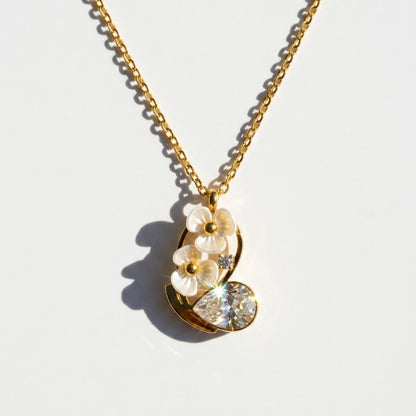 Blossom Dew Pendant Necklace