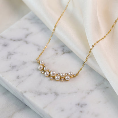 Pearl Cascade Necklace