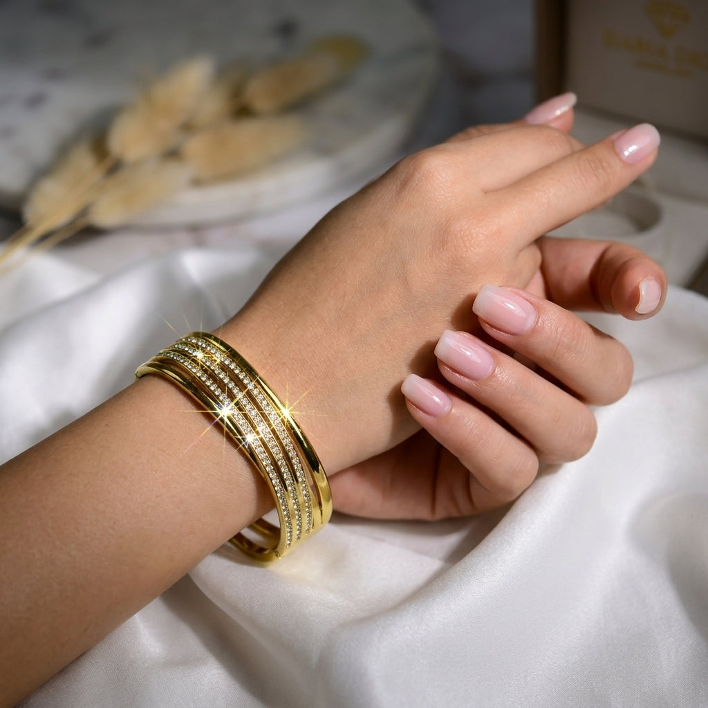 Lustre Line Bangle