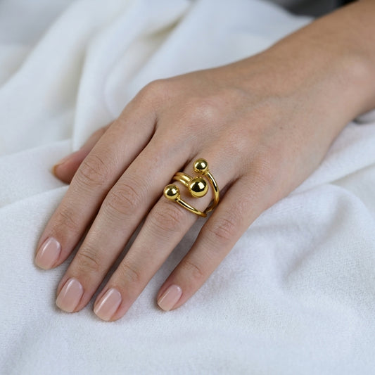 Orbit Sphere Ring
