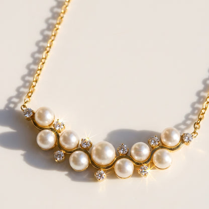 Pearl Cascade Necklace