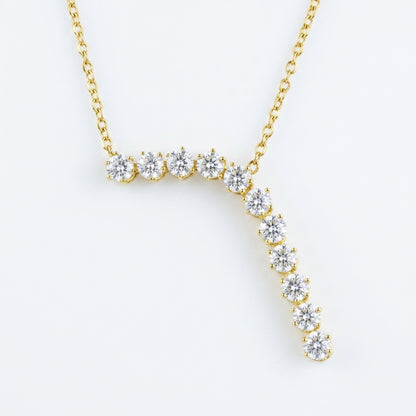 Luxe Lariat Crystal Necklace