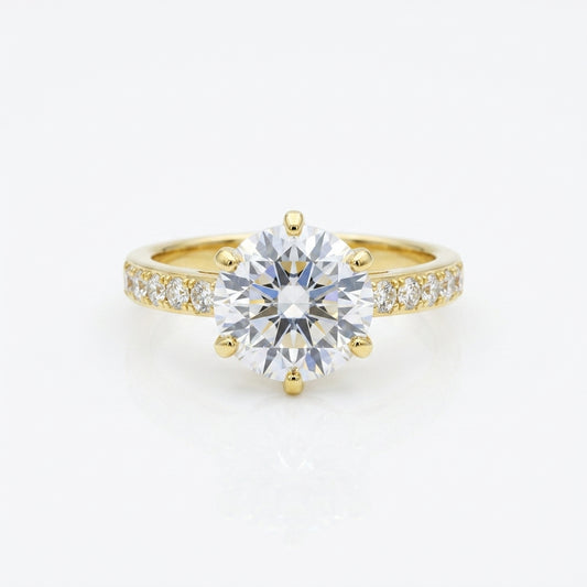 Luxe Solitaire Ring