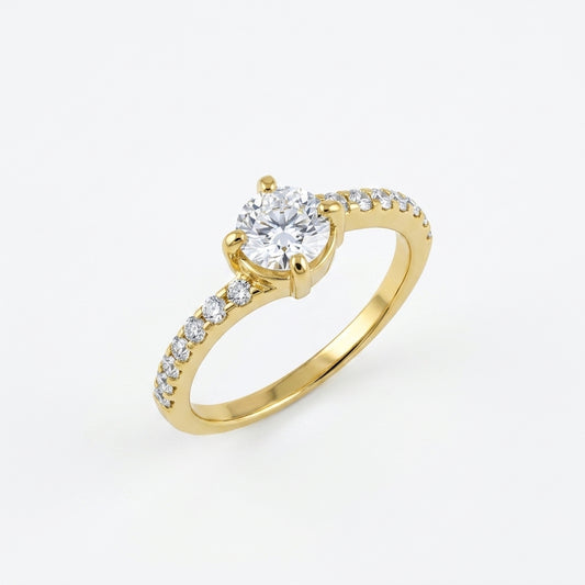Radiant Solitaire Ring