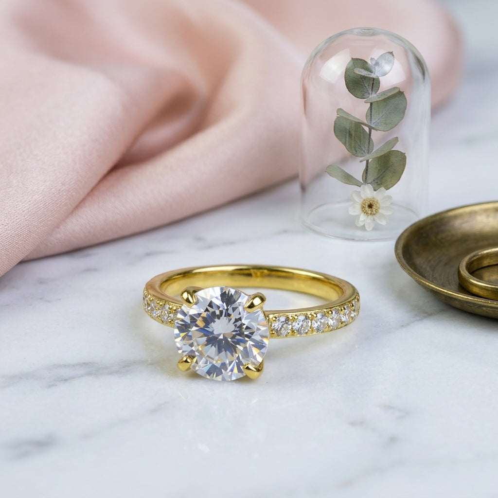 Luxe Solitaire Ring