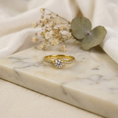 Radiant Solitaire Ring