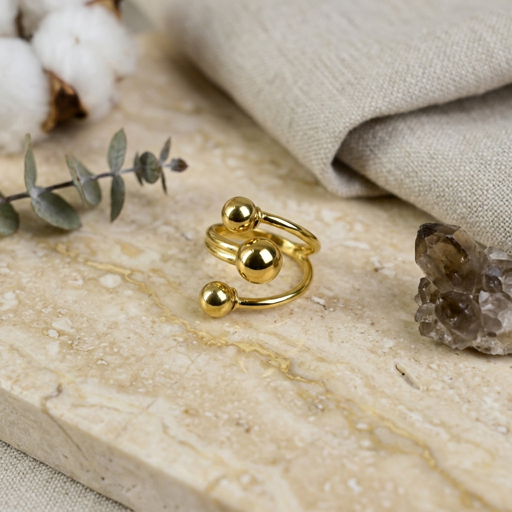 Orbit Sphere Ring