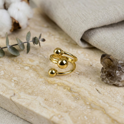 Orbit Sphere Ring