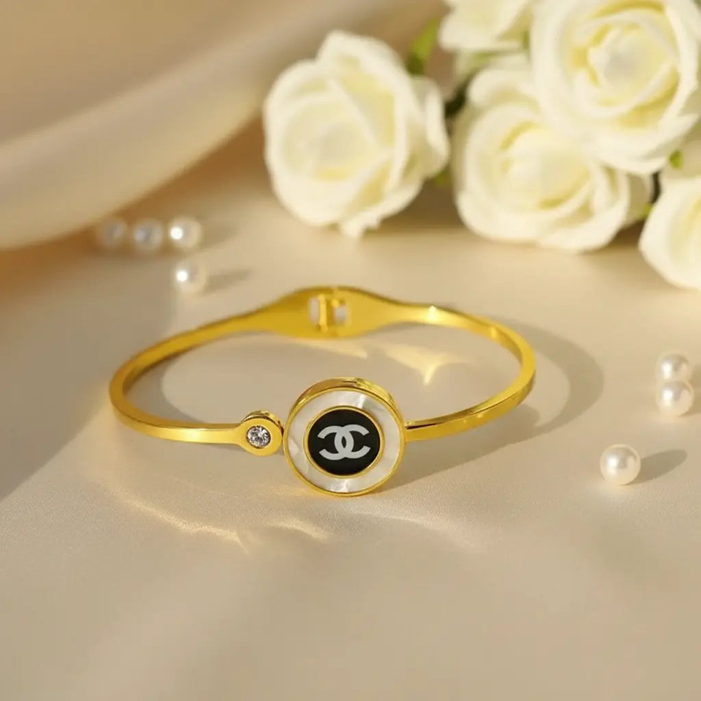 Elegant Emblem Bangle