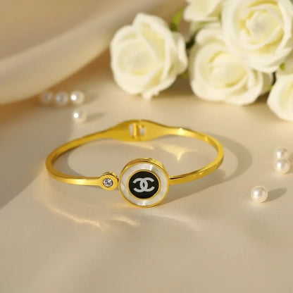 Elegant Emblem Bangle