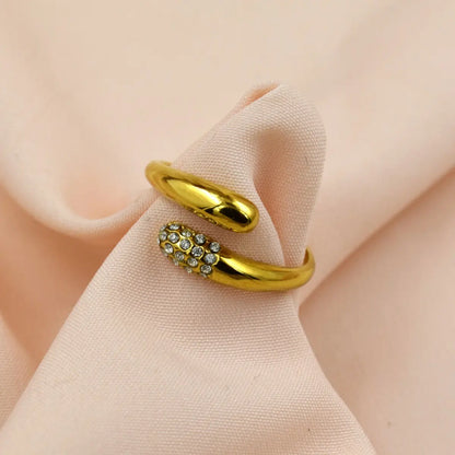 Aura Twist Adjustable Ring