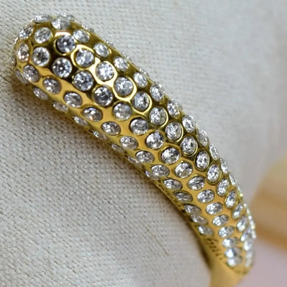 Luminara Pave Curve Cuff