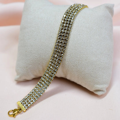 Luxe Crystal Statement Bracelet