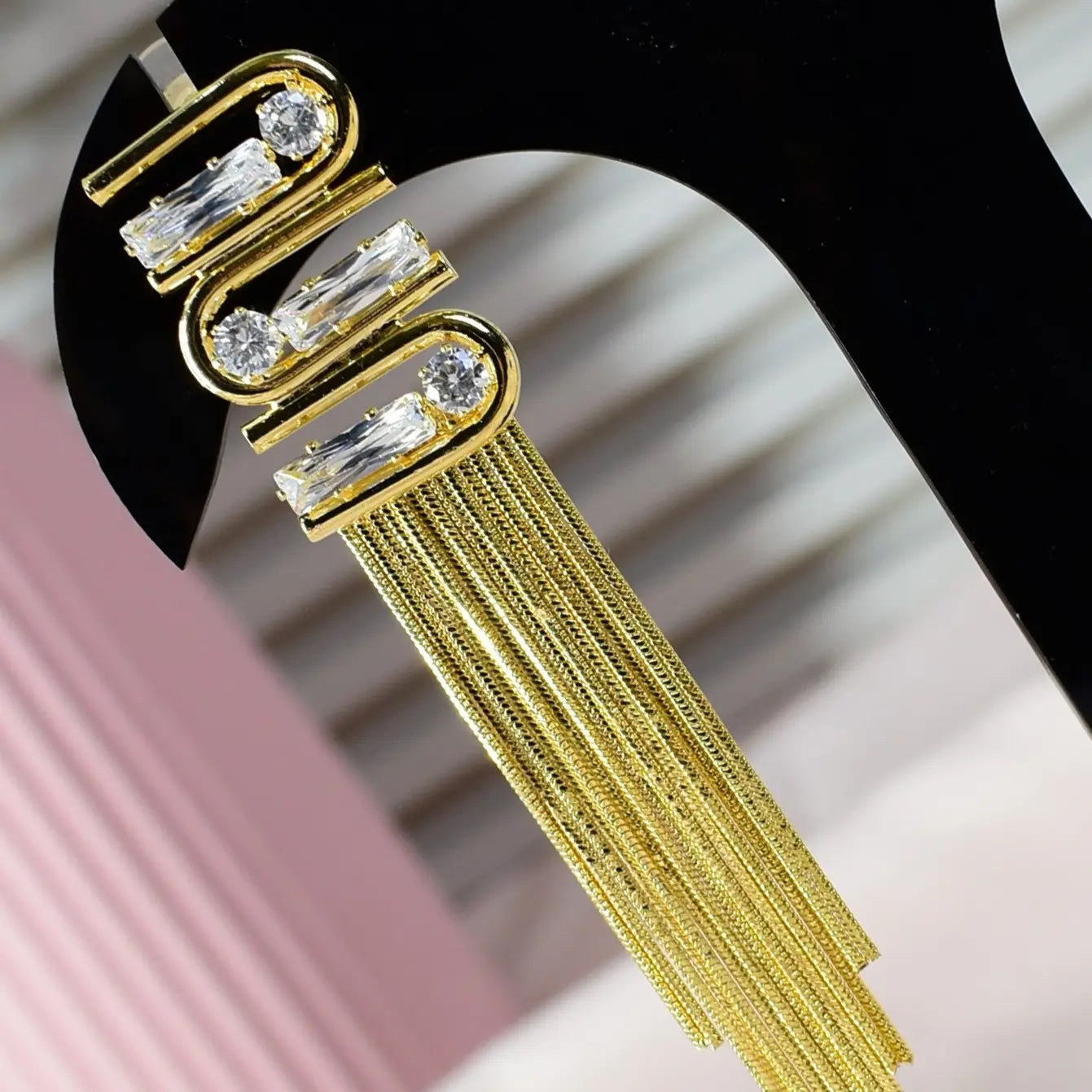 Luxe Tassel Drop Earrings
