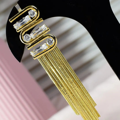 Luxe Tassel Drop Earrings