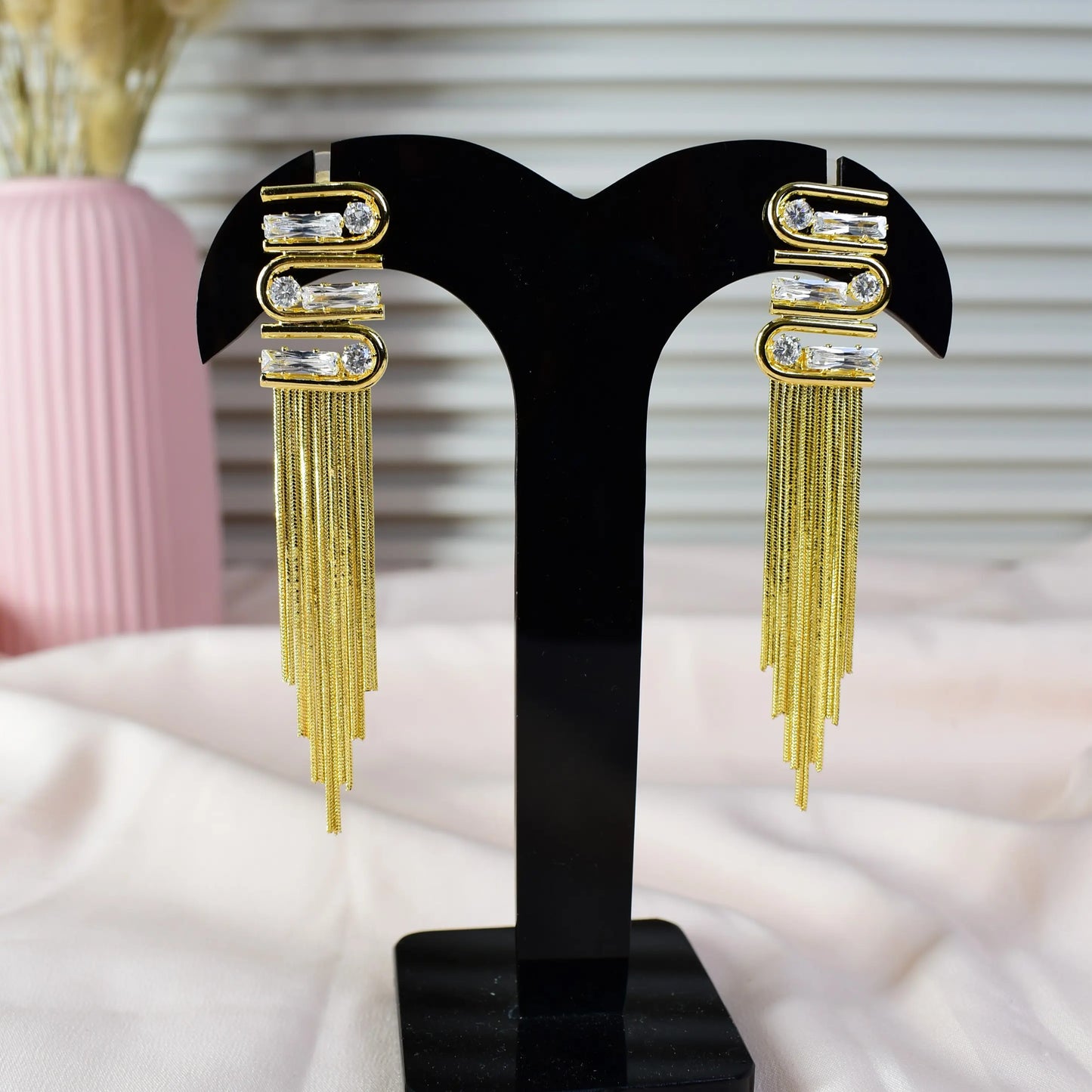 Luxe Tassel Drop Earrings
