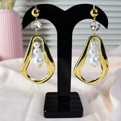 Aurora Pearl Drop Earrings