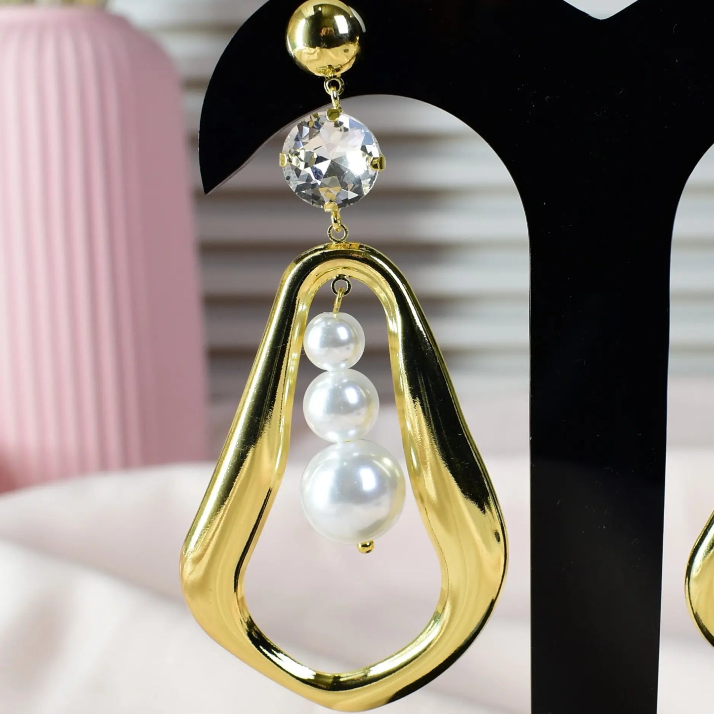 Aurora Pearl Drop Earrings