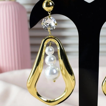 Aurora Pearl Drop Earrings