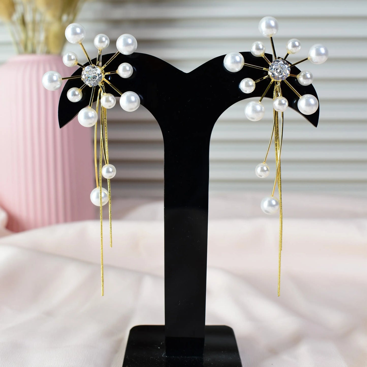 Celeste Pearl Burst Earrings