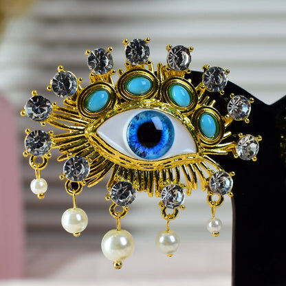 Celestial Evil Eye Statement Earrings