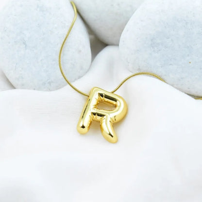 Bold Initial Pendant Necklace