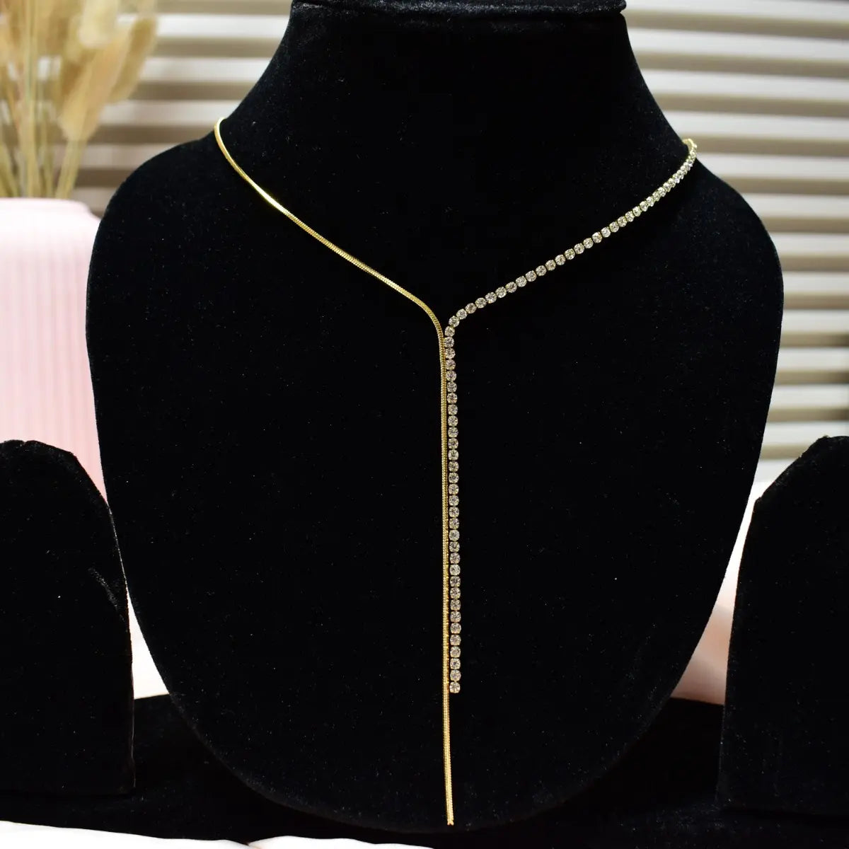 Elegant Drop Y-Line Necklace
