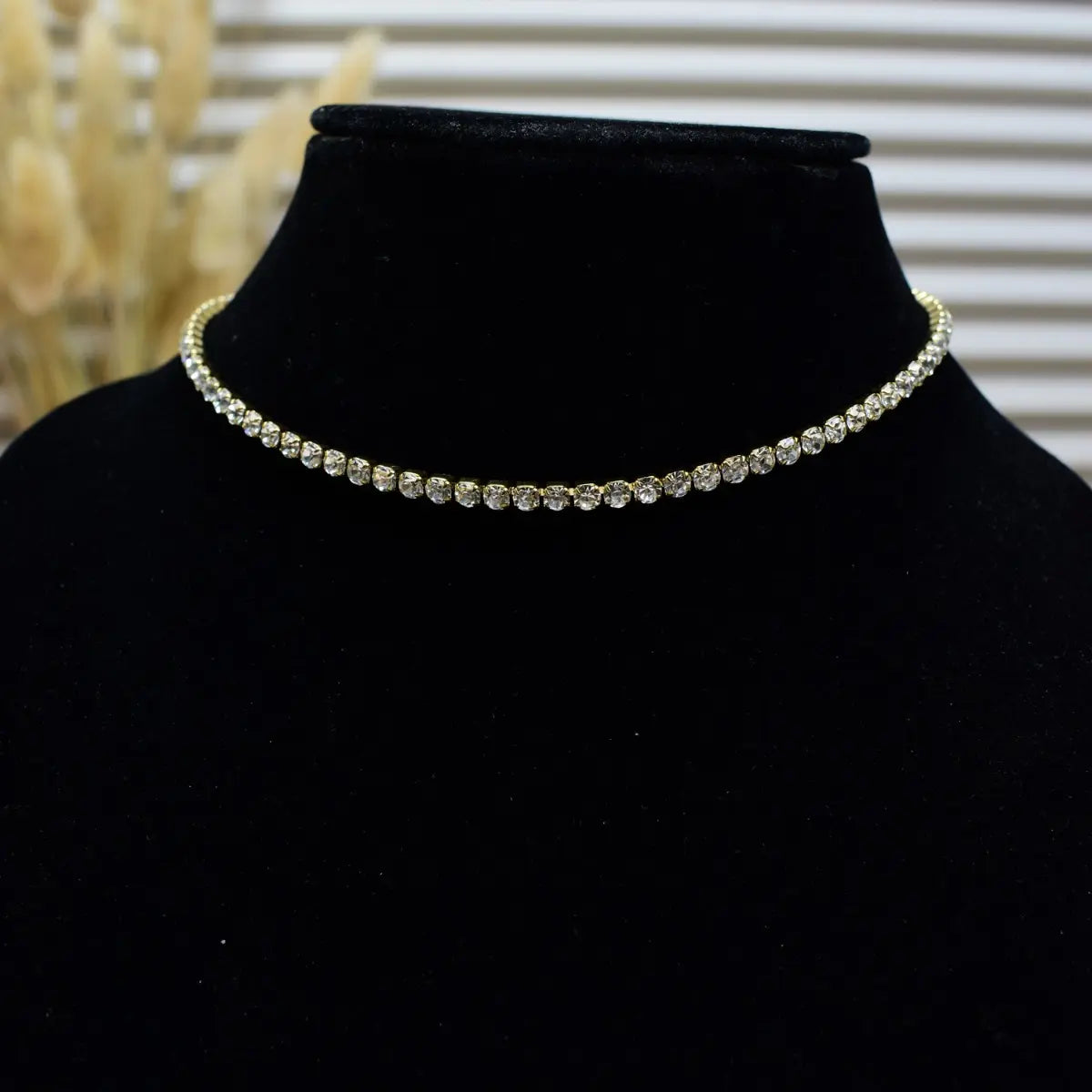 Classic Tennis Choker Necklace