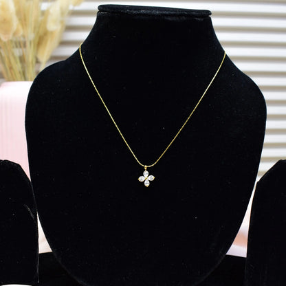 Petal Radiance Pendant Necklace