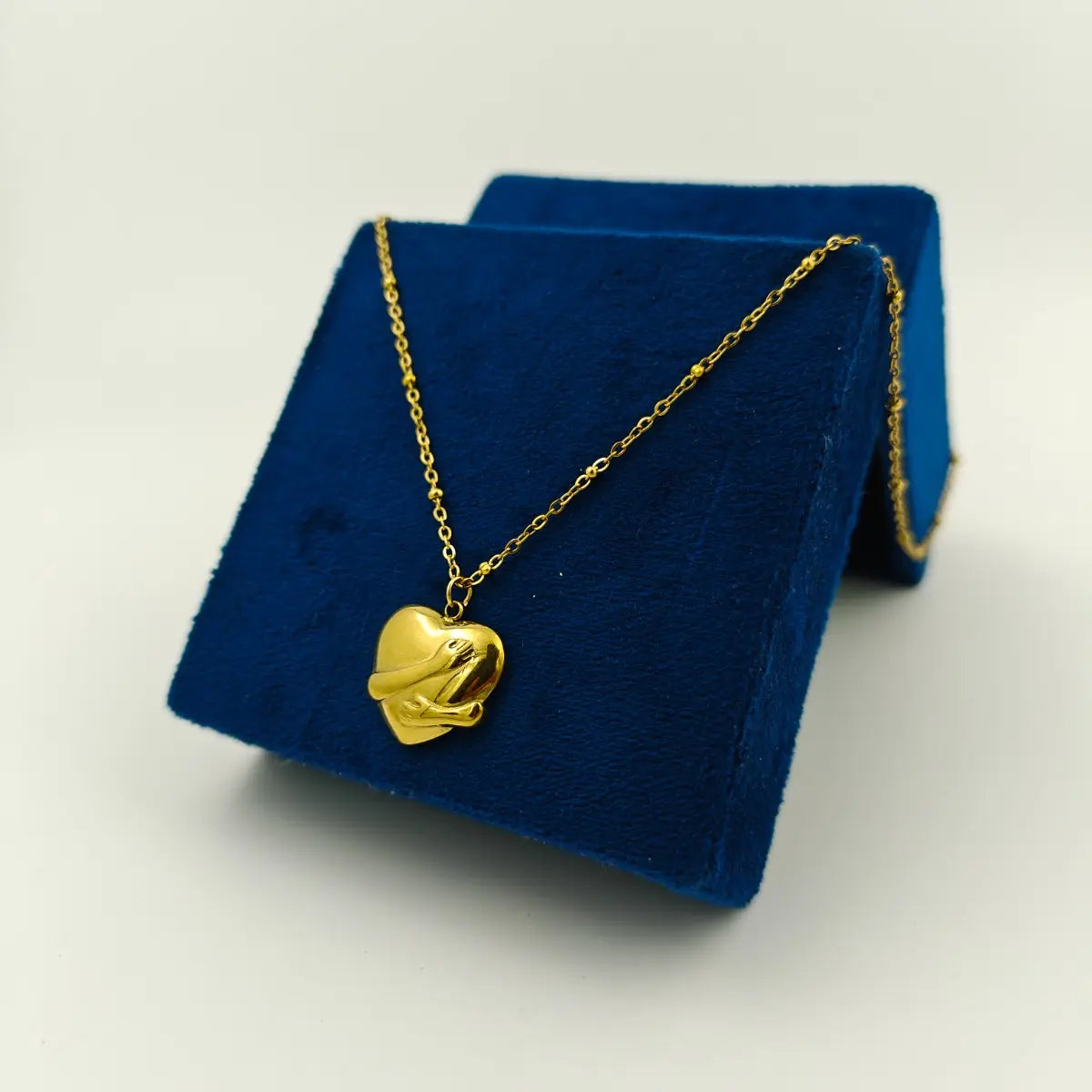Wearable Hug Pendant Necklace
