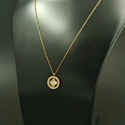Luck and Elegance Clover Necklace