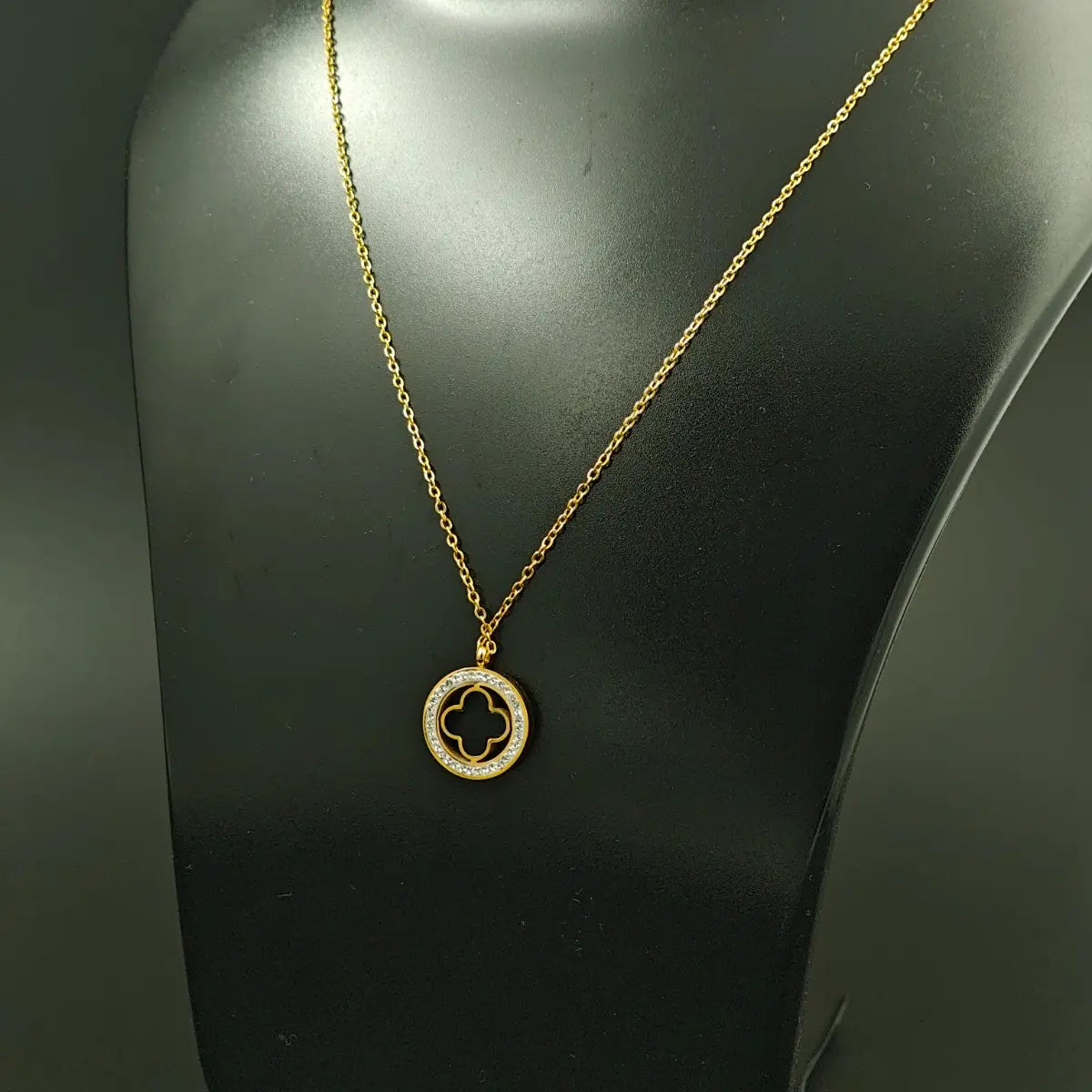 Luck and Elegance Clover Necklace