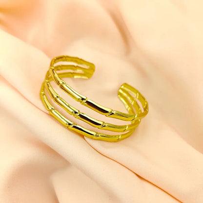 Bamboo Inspired Cuff