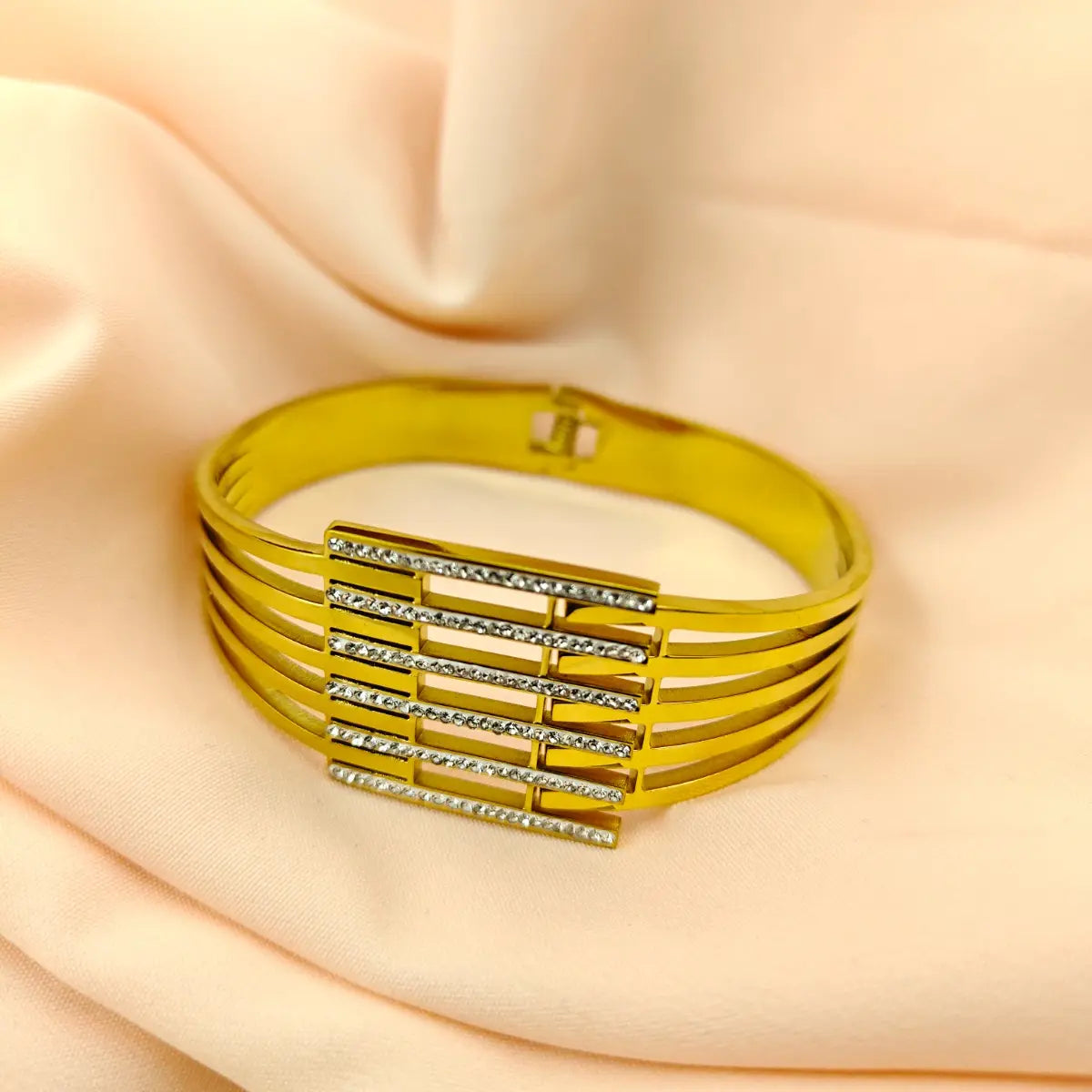 Luxe Grid Bangle