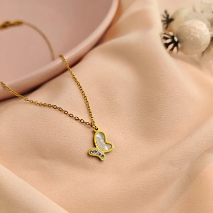 Butterfly Charm Necklace