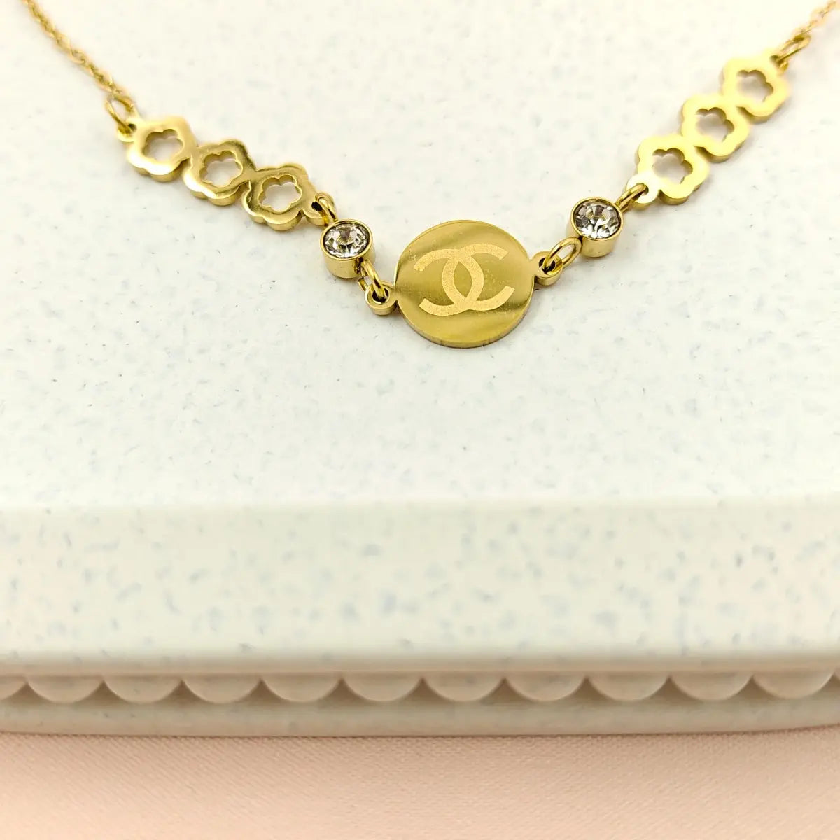 Golden Medallion Bracelet